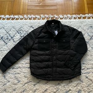 ted baker velosty quilted overshirt